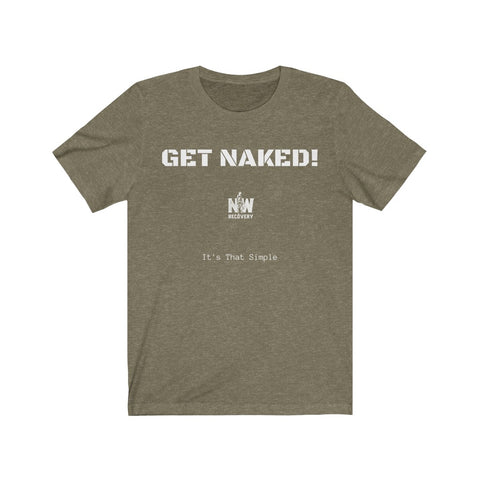 GET NAKED! Logo Short Sleeve Tee